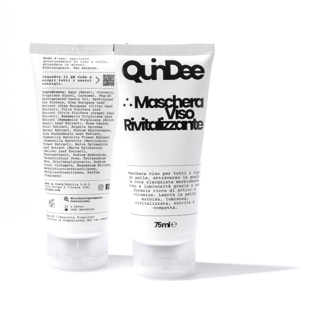 maschera idratante quindee