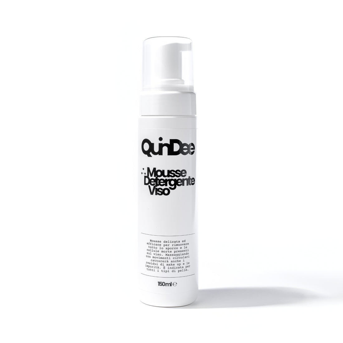 mousse detergente quindee