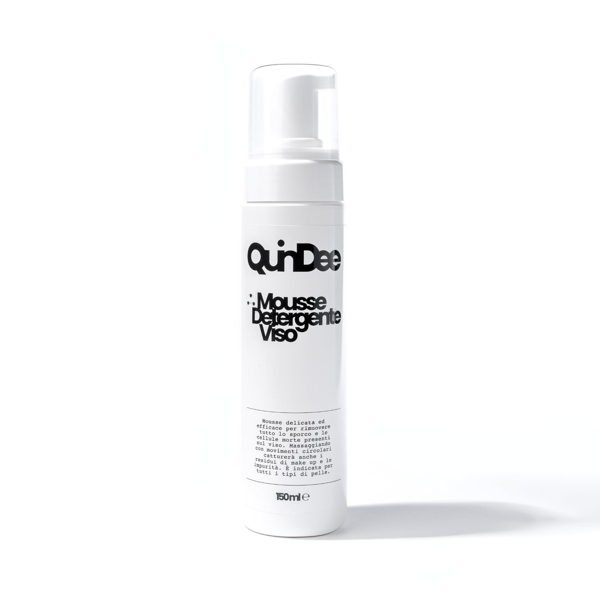 mousse detergente quindee