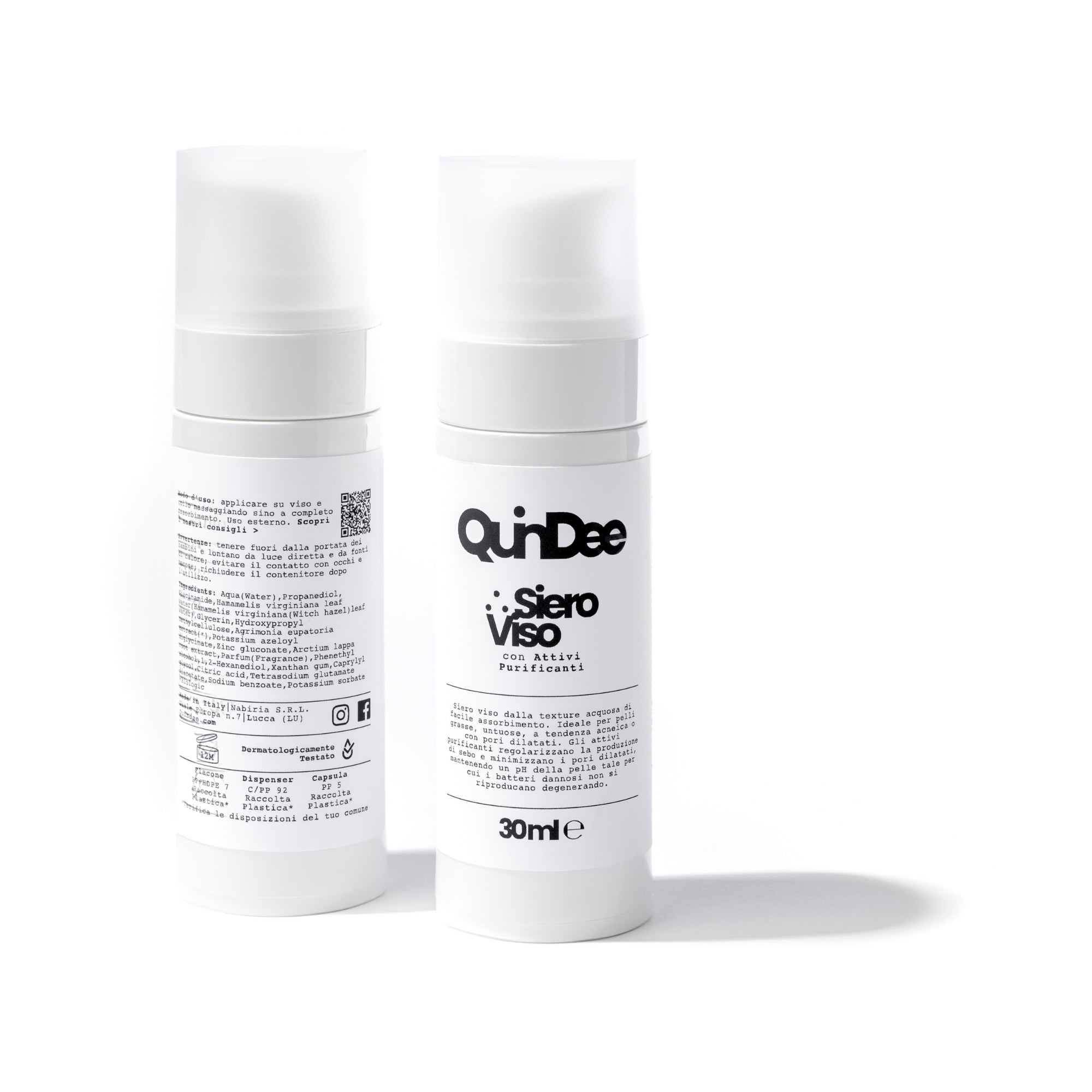 siero purificante quindee