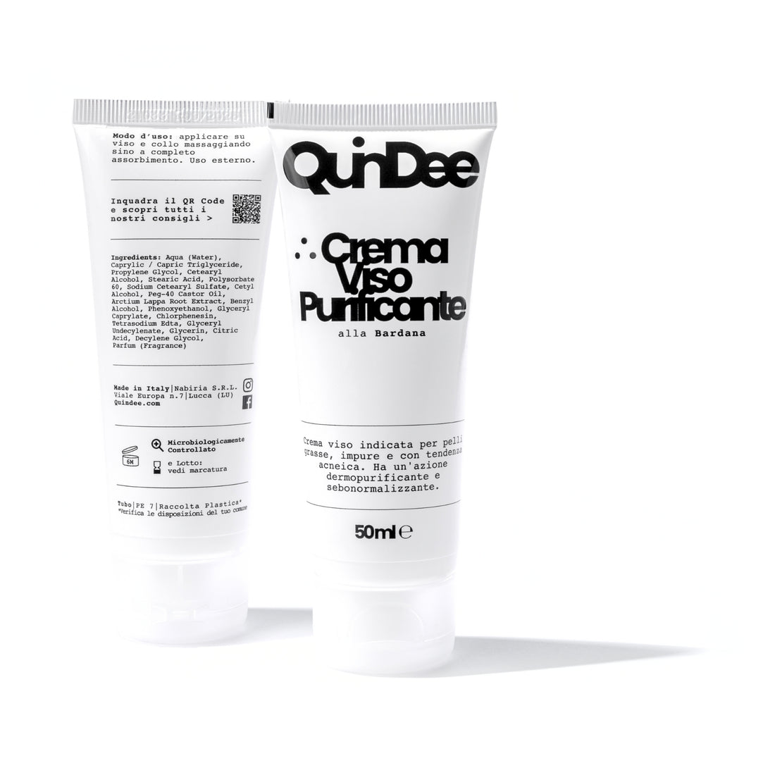 crema purificante quindee