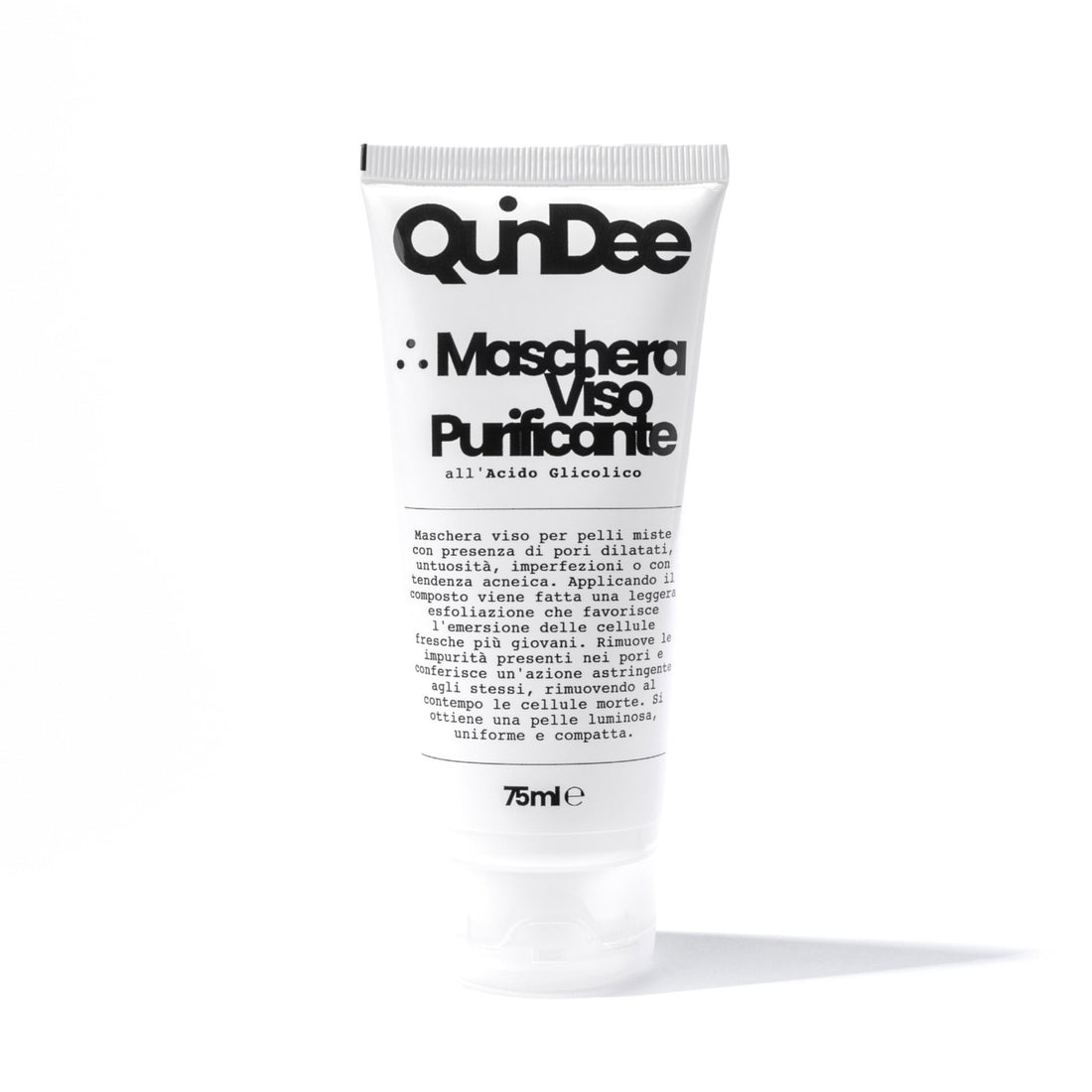 maschera purificante quindee